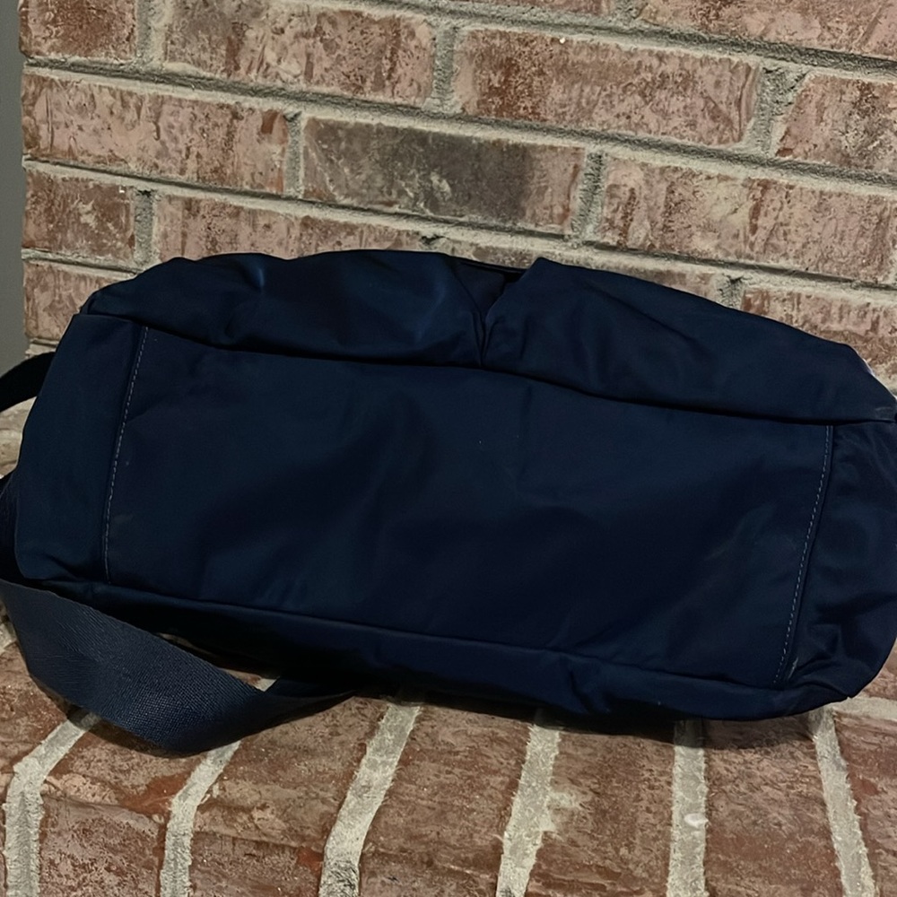 Womens Tory Burch navy blue diaper carrier - Picture 10 of 13